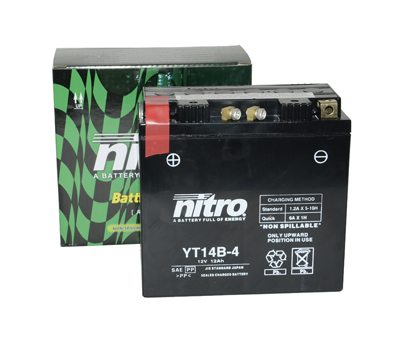 Accu nitro NT14B-4/YT14B-4 sla/gel