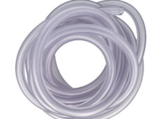 Mangueira de combustível RMS (fabricada na Itália) 5x10mm transparente, rolo de 5m