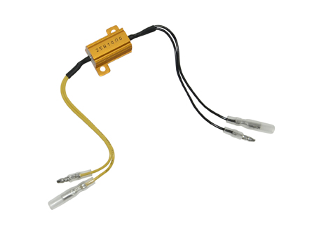 Weerstand DMP 25W universeel 12volt (voor 2 LED knipperlichten)