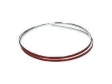 Rand DMP plakstrip chroom (zelfklevend) 1m chroom universeel