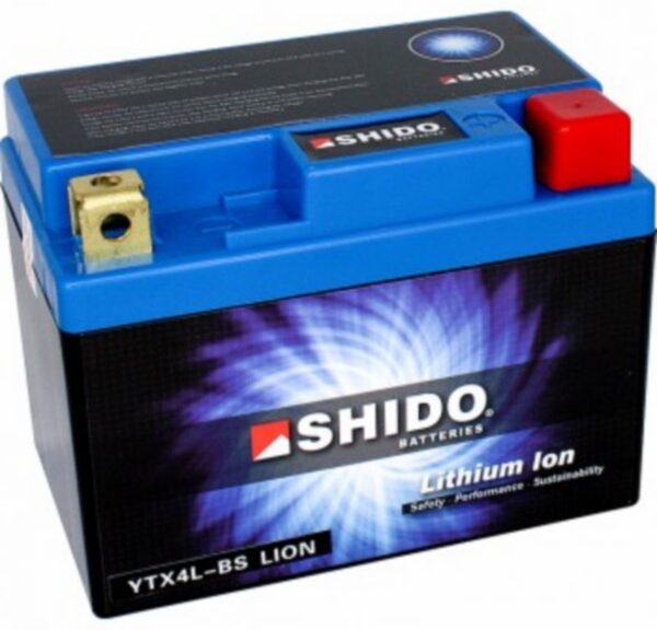 accu shido ytx4l-bs lithium ion ltx4l-bs