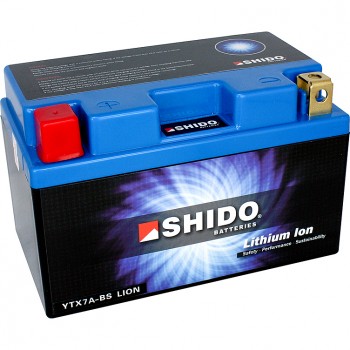 Accu shido ltx7a-bs lithium ion — geschikt voor Peugeot