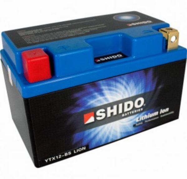 accu shido ytx12-bs lithium ion o.a. Vespa gts ltx12-bs