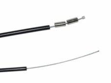 gaskabel elvedes lang teflon 2.25m binnen+buiten 49 draads zwart