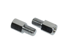 Adapterset DMP spiegel m8-->m10 chroom