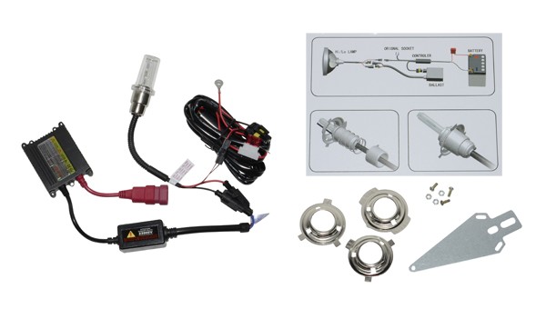 verlichtingsset DMP wisselstroom xenon HID (niet voor Piaggio)