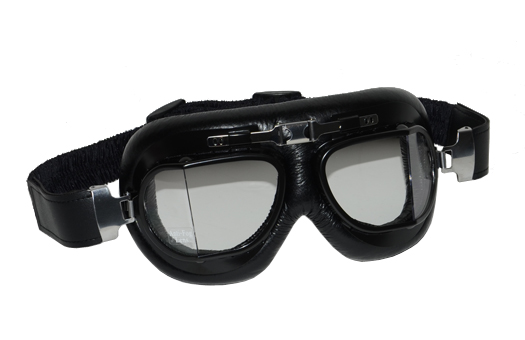 Accessoire Fast Arrow Pro motorbril mod. Hailwood vintage zwart