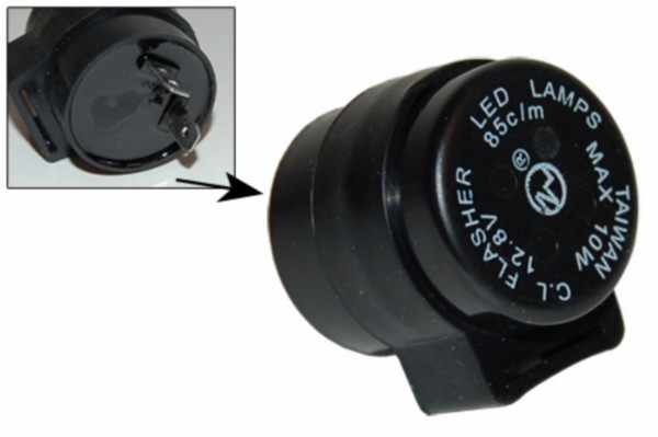 knipperautomaat DMP led 10W 12.8v 2-polig universeel