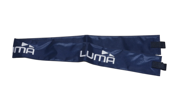 Beschermhoes luma slot ketting 120cm blauw