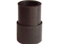 Rubber uitlaat nademper 20/22mm bromfiets