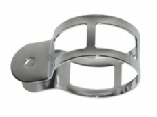 uitlaatklem (made in EU) 60mm chroom scooter