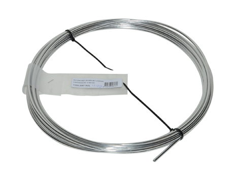 Buitenkabel elvedes rol 5.0mm 10 meter chroom