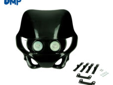 Koplamp dubbel DMP + koplampspoiler halogeen zwart otr