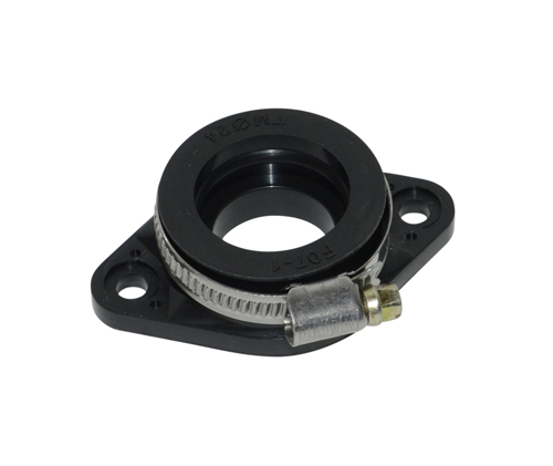 Spruitstuk DMP 2-bouts opschuif +klem voor 24 carb 30mm universeel