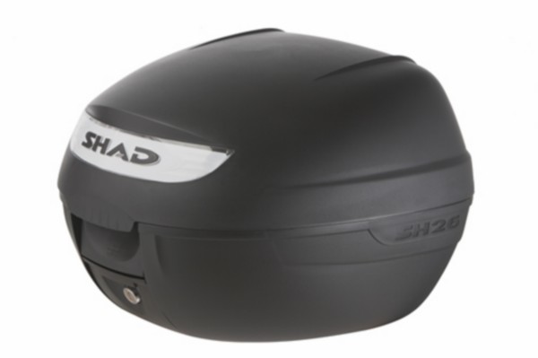 topkoffer shad + montageplaat afneembaar (helmkoffer) 26L zwart sh26