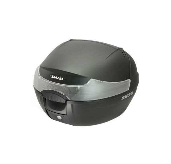 topkoffer shad + montageplaat afneembaar 33L zwart sh33