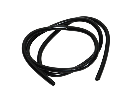 Benzineslang 5x8mm zwart per rol 1m