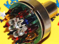 Lamp 12V DMP LED ba15 multi-color