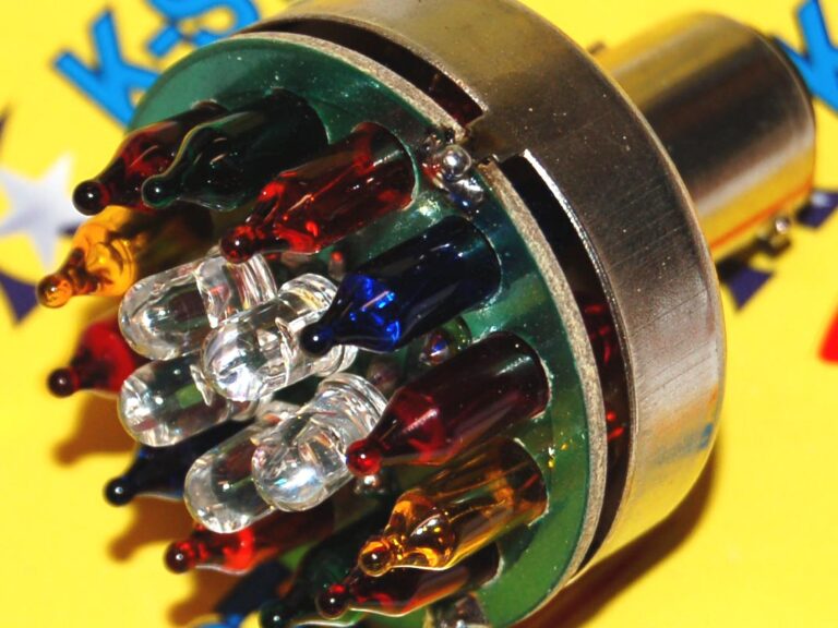 Lamp 12V DMP LED ba15 multi-color