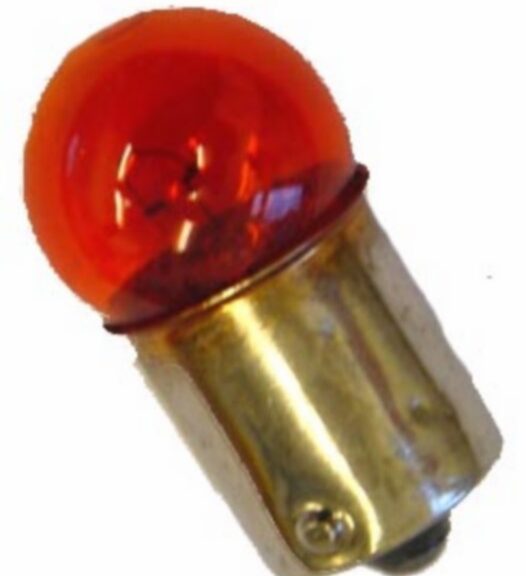 lamp 12V 10W knipperlicht ba15s oranje 1pcs