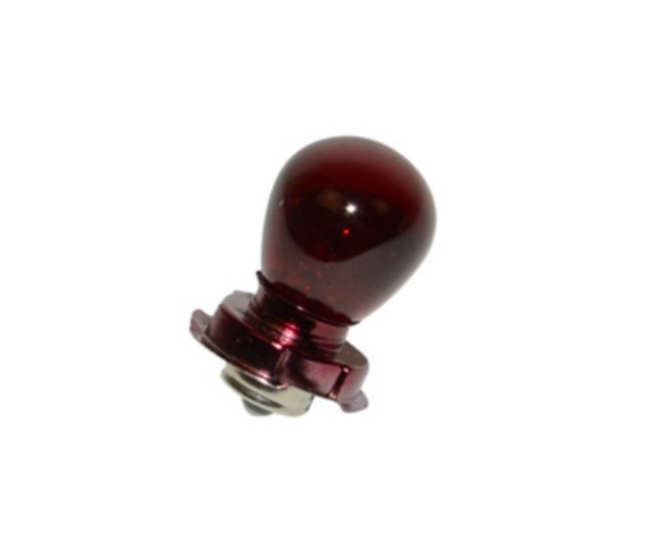 lamp 12V 15W p26s rood 1pcs=op=op