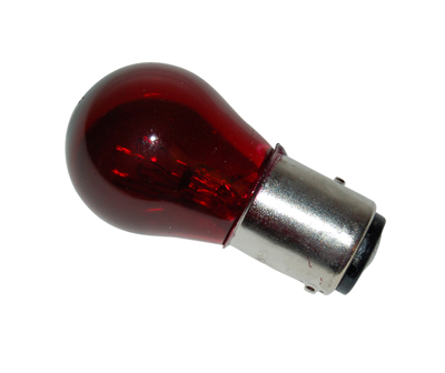 Lamp 12V 21/5W bay15d rood