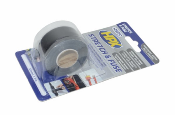 isolatietape zelfvulkaniserend hpx + 260c 25mm zwart