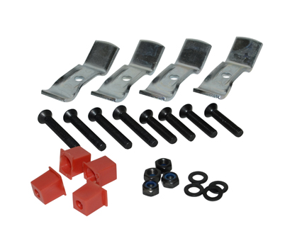 Montageset shad topkoffer (bev. plaat)