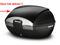 Deksel shad topkoffer sh45 zwart metallic