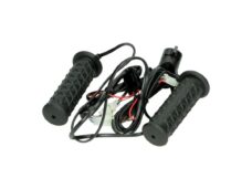Handvatset + verwarming scooter mod. Daytona 22mm zwart universeel