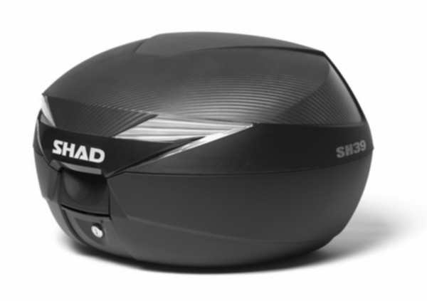 topkoffer shad + montageplaat afneembaar 39L zwart sh39
