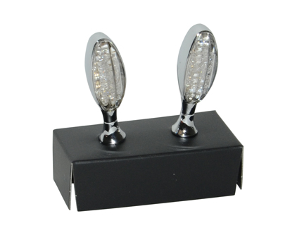 Knipperlichtset dipper LED chroom
