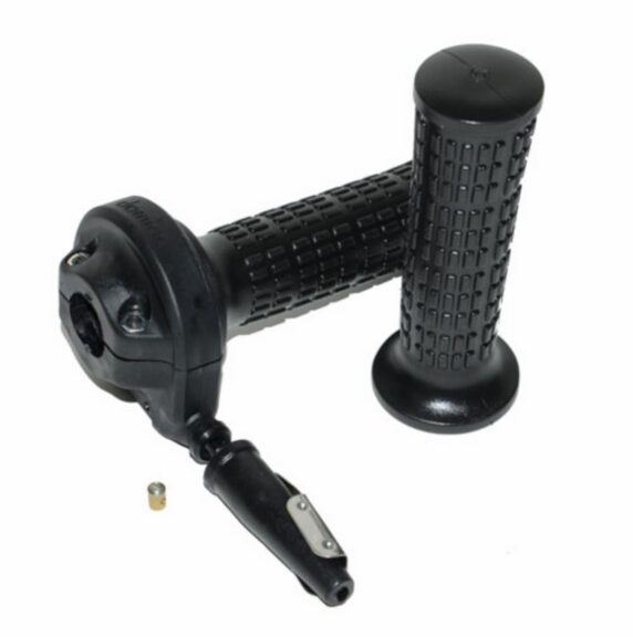 gashendel domino speed set ghepard zwart bromfiets