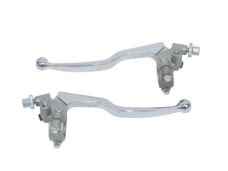 Hendel set rem / koppeling 2 delig aluminium bromfiets