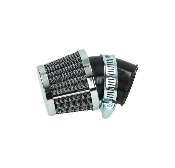 Powerfilter DMP 45 graden universeel conisch diameter 30mm chroom