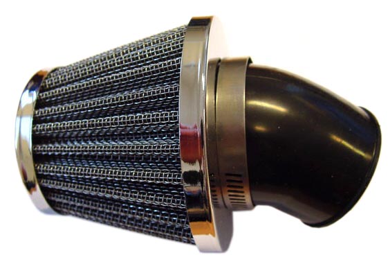 Powerfilter DMP 45 graden universeel conisch diameter 35mm