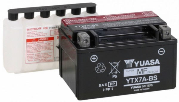 accu yuasa ytx7a-bs onderhoudsvrij peugeot-4t