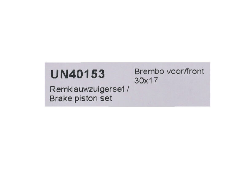 Revisieset Jasil Remklauw Model Brembo Voor/achter 30x17mm Aerox