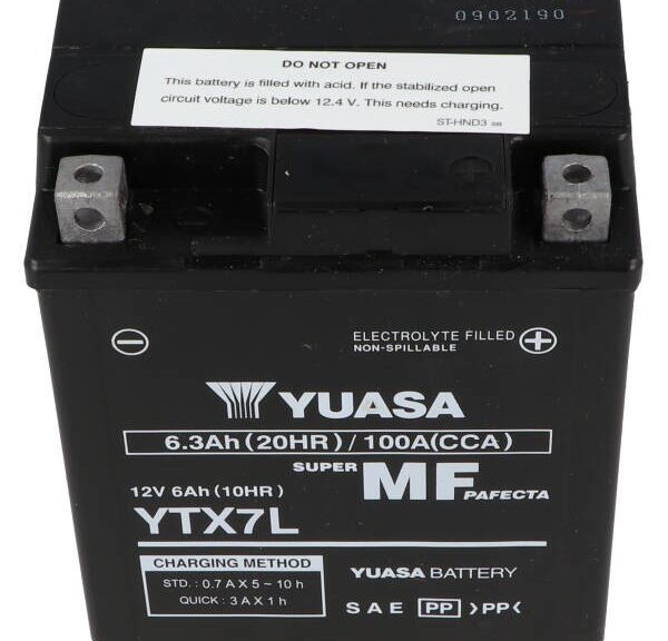 accu yuasa ytx7l-bs onderhoudsvrij euro-4/5 fly new 2012