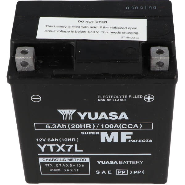 accu yuasa ytx7l-bs onderhoudsvrij euro-4/5 fly new 2012