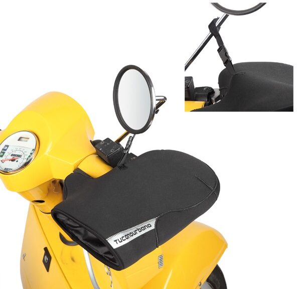 handmofset tucano neoprene zwart bromfiets