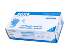 Handschoenset Cmt Werkplaats Nitril Poedervrij L Zwart 100pcs