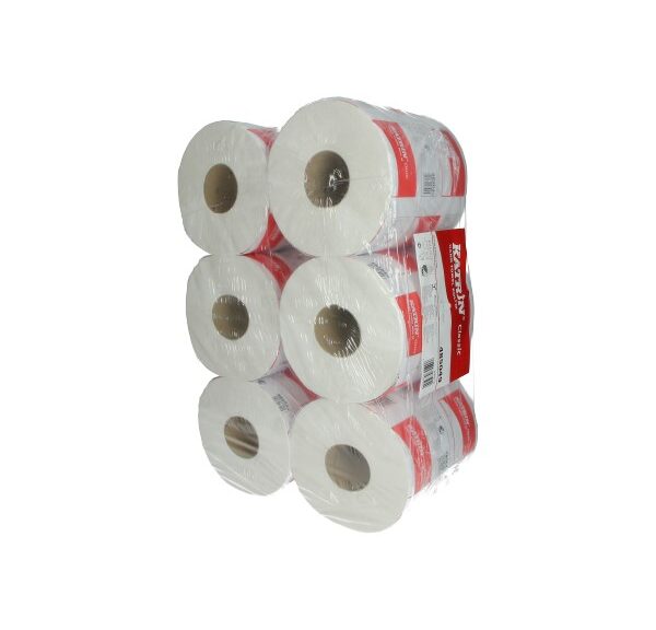 Werkplaats katrin handoekpapier rol M-tork cellulose wit (houder 123074) 6 stuks