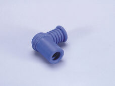 Bougiekap Polini silicone kort blauw