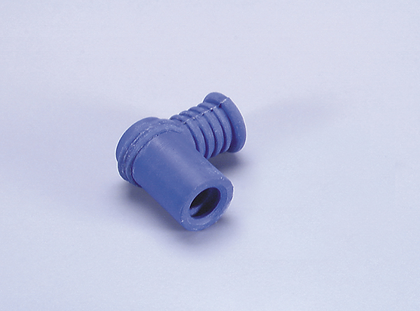 Bougiekap Polini silicone kort blauw