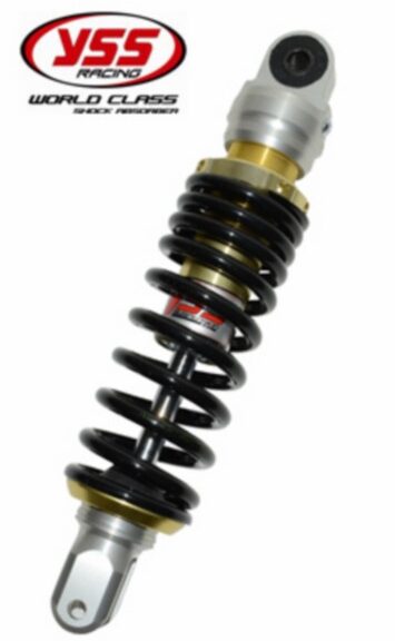 schokbreker yss gasgevuld E-serie 310mm zwart/goud kymco