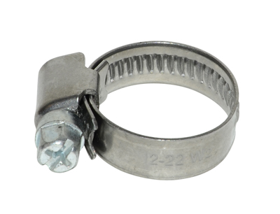 Slangklem 12-22mm rvs