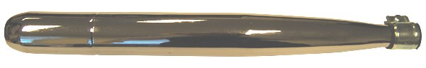 uitlaat origineel model (buiten 60mm) A-kwaliteit 28mm chroom hercules