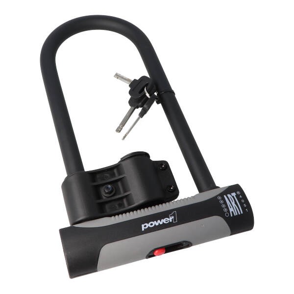 beugelslot Power1 art 4-sterren + 180x320mm bromfiets