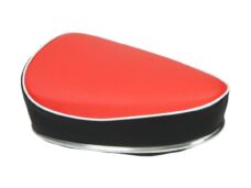zadel oldtimer (made in EU) o.a. condor rood/zwart condor